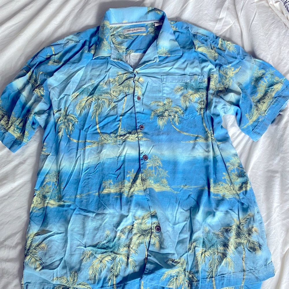 Tommy Bahama 100% Silk Island Shirt
